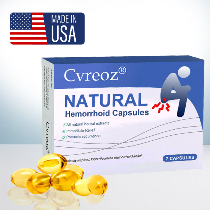 đ„LIMITED DEAL: 60% OFFđ„CvreozÂź Natural Hemorrhoid Capsules