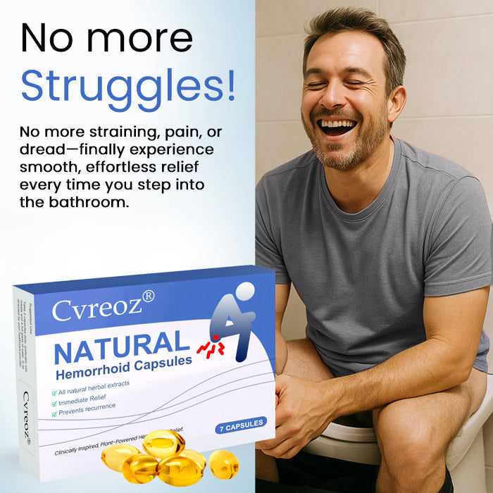 đ„LIMITED DEAL: 60% OFFđ„CvreozÂź Natural Hemorrhoid Capsules