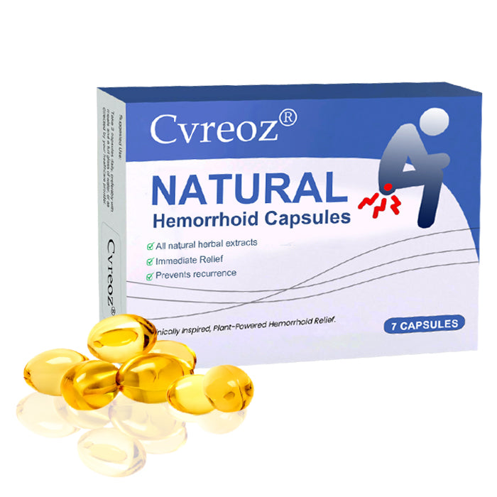 đ„LIMITED DEAL: 60% OFFđ„CvreozÂź Natural Hemorrhoid Capsules