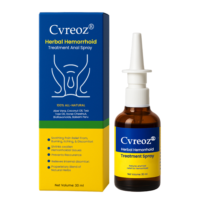 đ„LIMITED DEAL: 60% OFFđ„CvreozÂź Herbal Hemorrhoid Treatment Anal Spray
