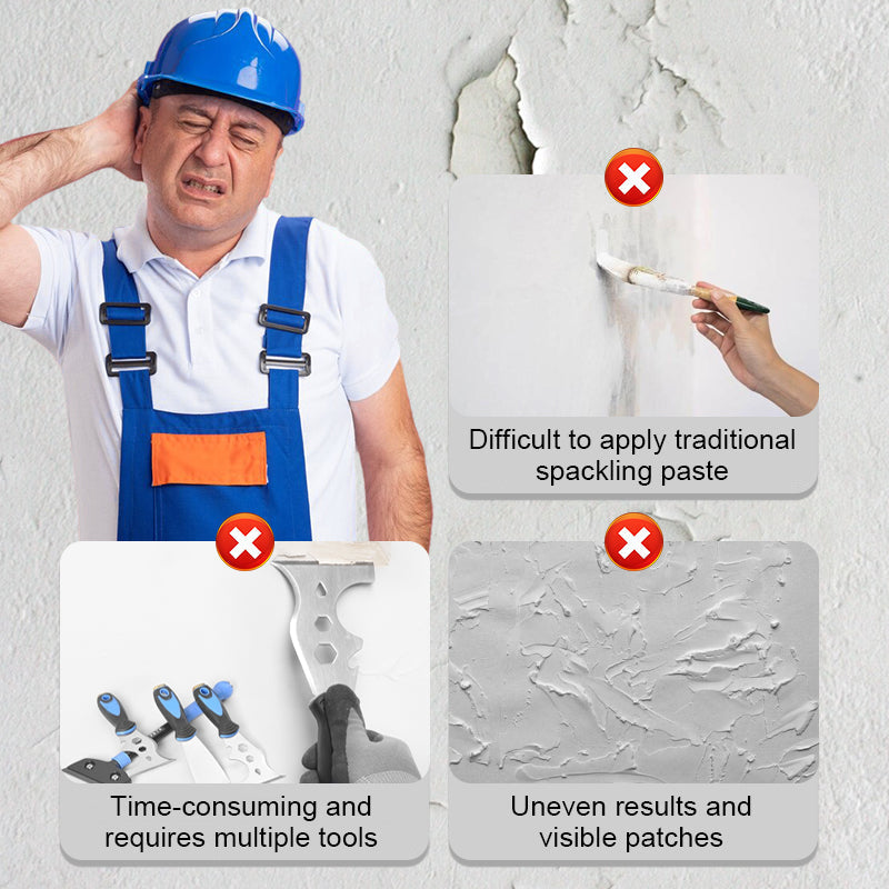 🔥LIMITED SALE 60%OFF🔥 TLOPA® DIY Wall Repair Spray Kit