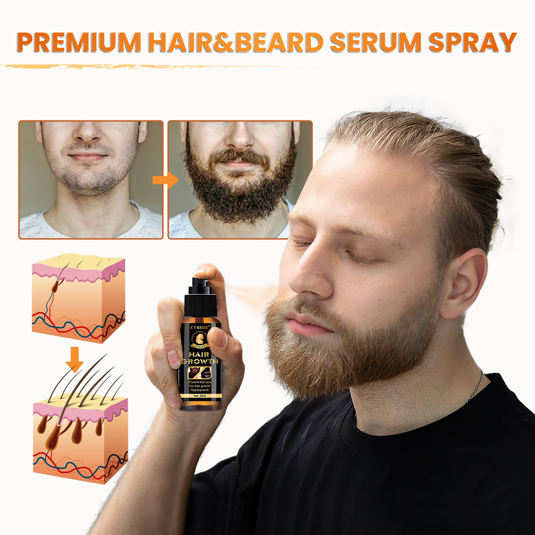 LIMITED TIME SALE OFF 60%🔥Cvreoz® Premium Biotin Hair&Beard Booster