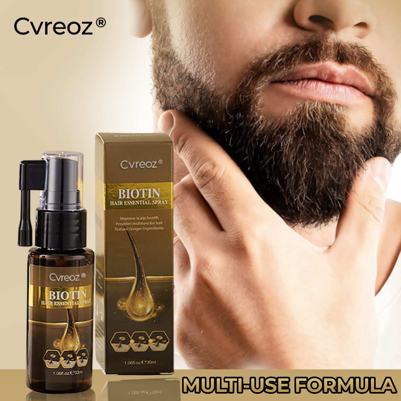 đ„ Grow Your Glow: 60% OFF đ„ CvreozÂź Biotin Hair Essential Oil!