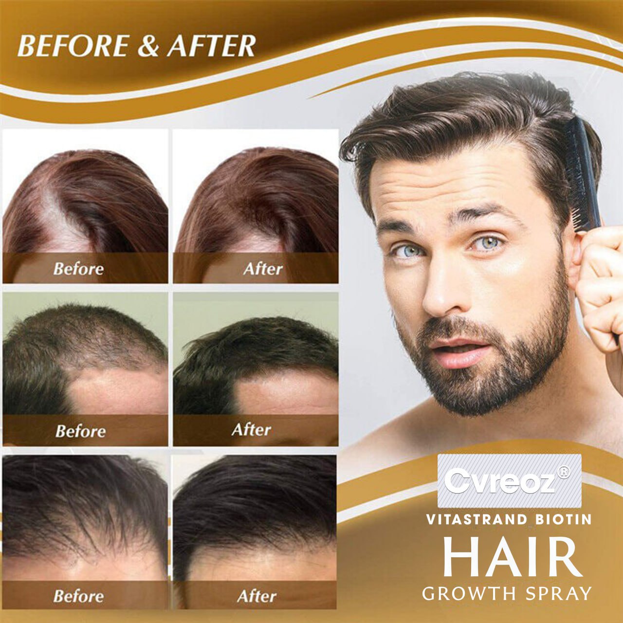 đ„ Grow Your Glow: 60% OFF đ„ CvreozÂź Biotin Hair Essential Oil!