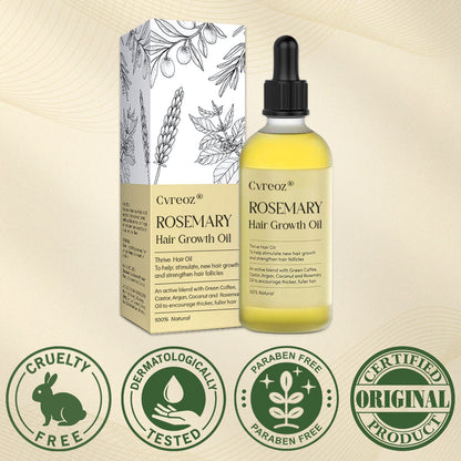 ⏰HOT DEAL: 60% OFF🔥Cvreoz® Rosemary Hair Growth Oil