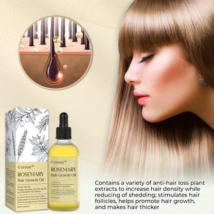 ⏰HOT DEAL: 60% OFF🔥Cvreoz® Rosemary Hair Growth Oil