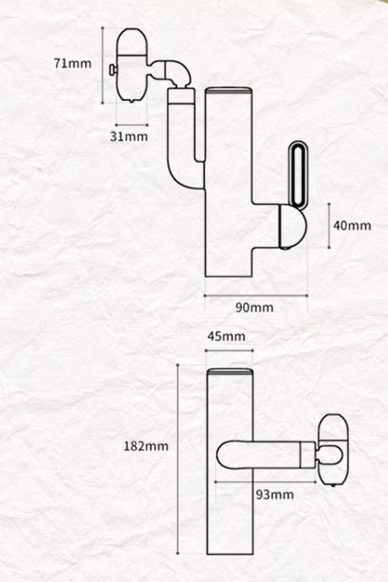 Guator The Cactus Smart Spa Faucet (360° Rotation & Filtration)