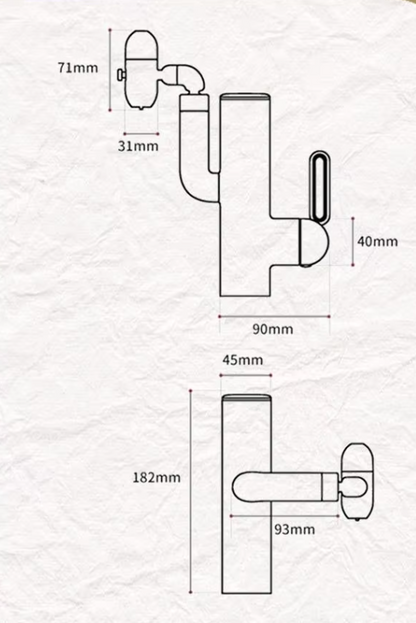 Guator The Cactus Smart Spa Faucet (360° Rotation & Filtration)