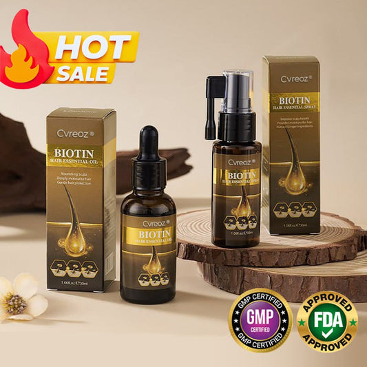🔥 HOT SALE: 60% OFF 🔥 Cvreoz® Biotin Hair Essential Oil!