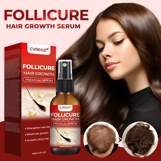 ❤️ CVREOZ® FolliCure Hair Growth Premium Serum 🔥 LIMITED OFFER 60%🔥