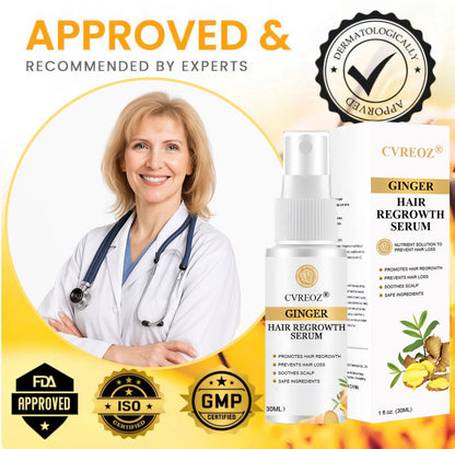 Cvreoz® Ginger Hair Regrowth Serum🔥HOT SALES 60%🔥